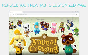 Animal Crossing Backgrounds HD Custom New Tab