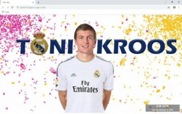 Toni Kroos New Tab & Wallpapers Collection