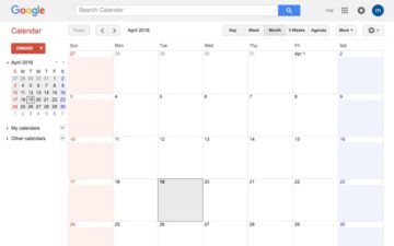 Google Calendar Color