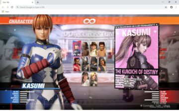 Dead or Alive 6 New Tab Theme