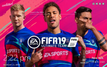 FIFA 19 HD Wallpapers Games New Tab Theme