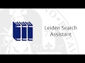Leiden Search Assistant