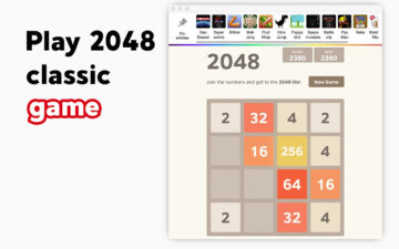 2048 - Retro Classic Games