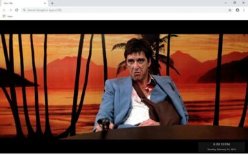 Scarface New Tab & Wallpapers Collection