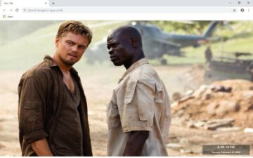Blood Diamond New Tab & Wallpapers Collection