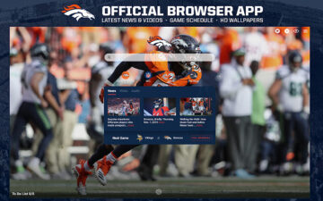 Denver Broncos Official Browser App