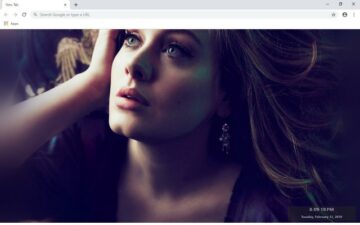 Adele New Tab & Wallpapers Collection