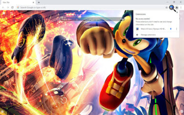 Mario VS Sonic Olympic HD Wallpapers New Tab