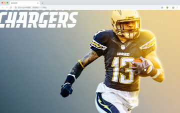 Los Angeles Chargers New Tab Theme HD