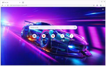 New Tab - Need for Speed Heat
