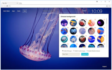 Jellyfish Backgrounds HD Custom Ocean New Tab