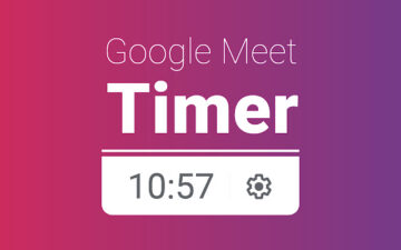 Google Meet Timer