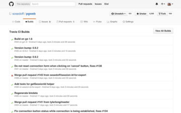 Github Travis CI Builds