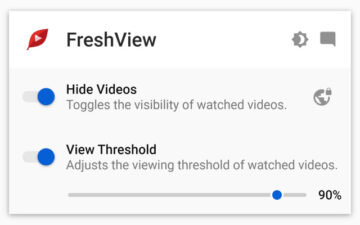 FreshView for YouTube™