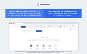 Find Templates Quick BETA EXTENSION