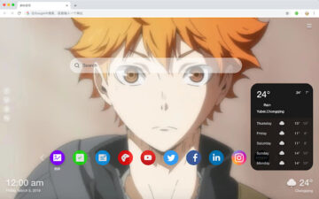 Haikyu!! New Tab & Wallpapers Collection