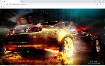 Need For Speed New Tab
