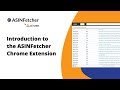 ASINFetcher Amazon ASIN Grabber Tool