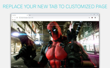 Deadpool Backgrounds HD Custom Marvel New Tab