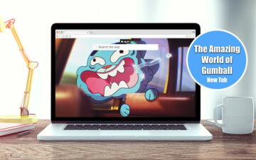 The Amazing World of Gumball New Tab Theme