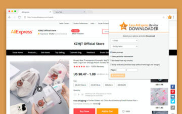 Easy AliExpress Review Downloader