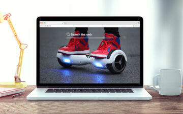 Hover Boards New Tab Theme