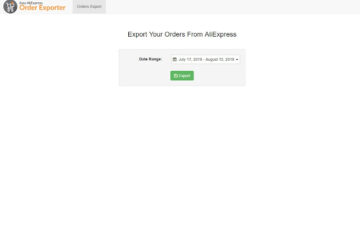 Easy AliExpress Order Exporter