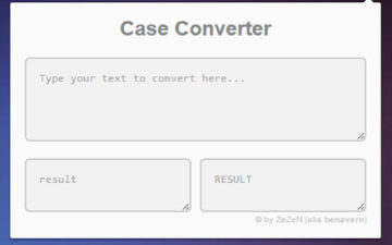 Case converter