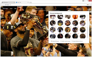 NBA LeBron James Wallpapers HD Custom New Tab