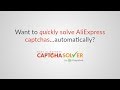 Easy AliExpress Captcha Solver