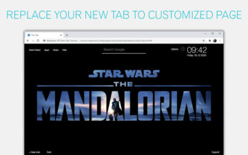 The Mandalorian Wallpaper HD Star Wars NewTab