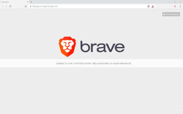 Brave Browser - new tab theme