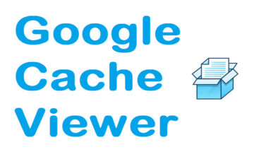 Google Cache Viewer