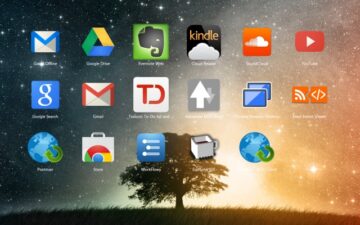 New Tab Apps Page