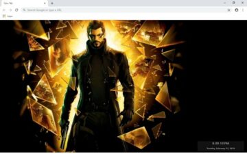 Deus Ex: Human Revolution New Tab Theme