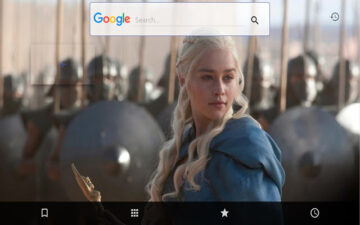 Game Of Thrones New Tab 2016