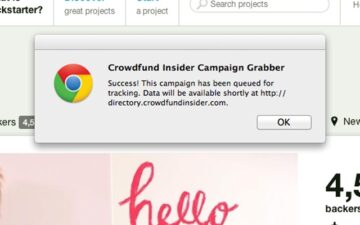 Crowdfund Insider Campaign Bot