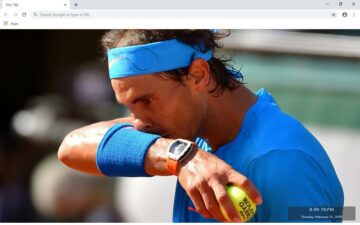 Rafael Nadal New Tab & Wallpapers Collection