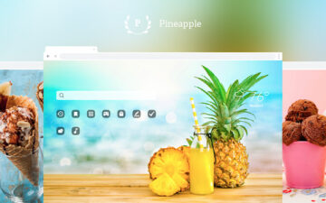 Pineapple HD Wallpapers New Tab Theme