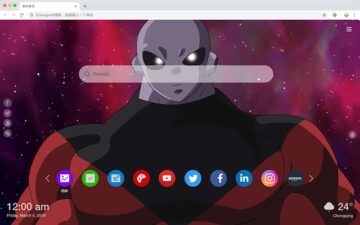 Jiren New Tab, Customized Wallpapers HD