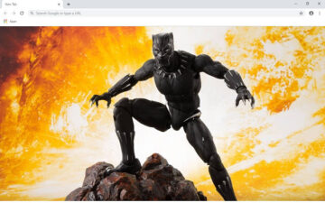 Black Panther Wallpapers and New Tab