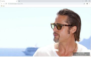 Brad Pitt New Tab & Wallpapers Collection