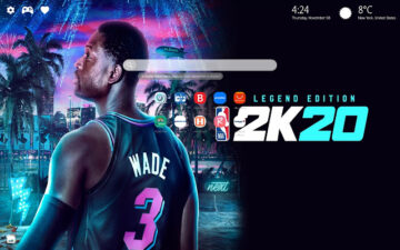 NBA 2K20 HD Wallpaper New Tab Theme