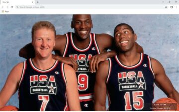 Larry Bird New Tab & Wallpapers Collection