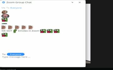 Better Zoom Chat