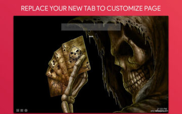 Skeleton Wallpaper HD Custom New Tab