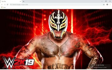 WWE 2K19 New Tab & Wallpapers Collection