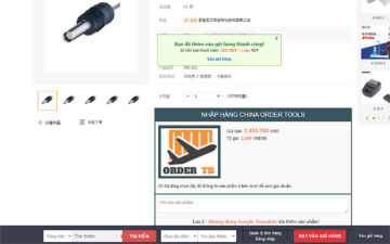 Công cụ đặt hàng Trung Quốc ordertb.com