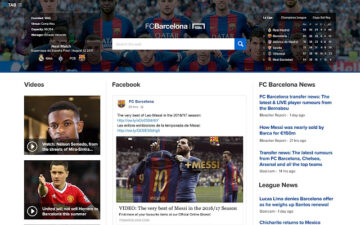 FC Barcelona New Monitor