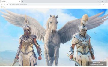 Assassin's Creed Odyssey New Tab Theme